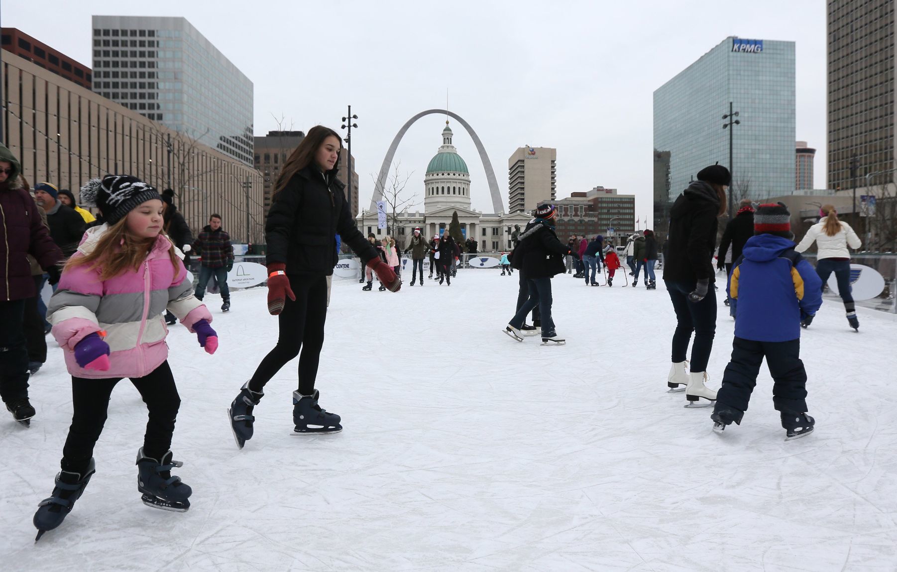 Winterfest at the Arch at Kiener Plaza